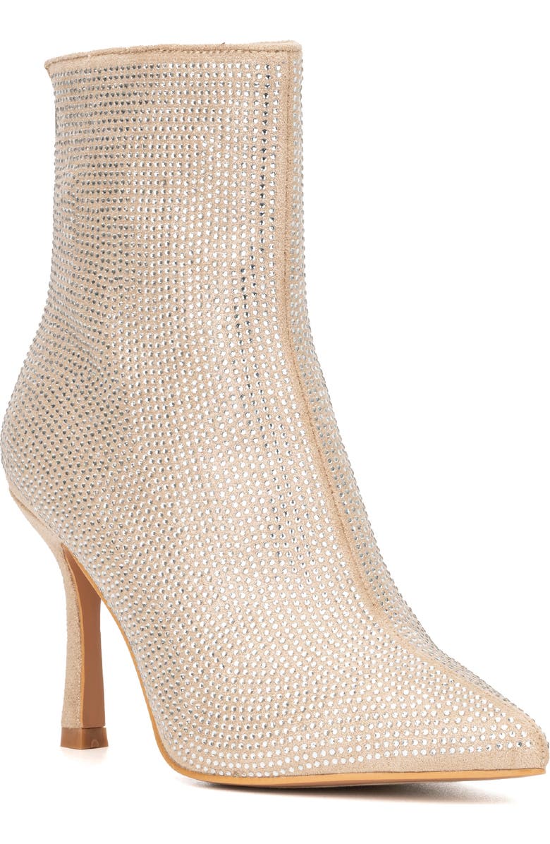 NEW YORK AND COMPANY Reana Pointed Toe Pump, Main, color, Nude