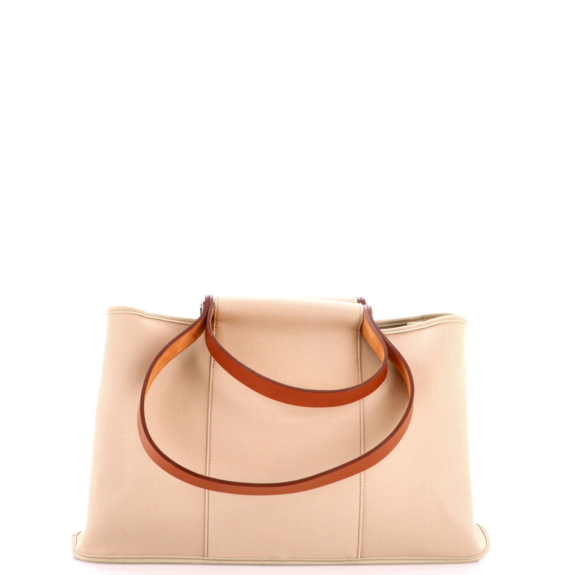 Cabag Elan Toile and Leather 39, Alternate, color, Beige