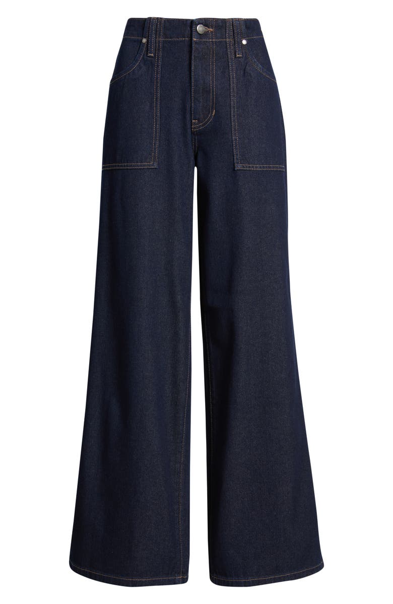 PTCL High Waist Wide Leg Jeans, Alternate, color, Rinse Wash