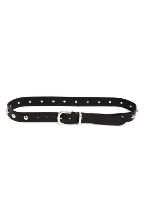 Rhodes Stud Leather Belt