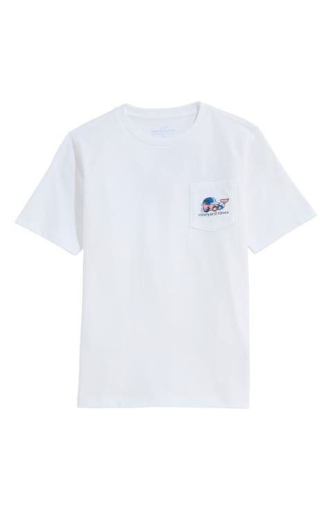 Boys' White Shirts & Sweatshirts