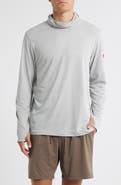 Florence Airtex Long Sleeve Hooded Performance Top
