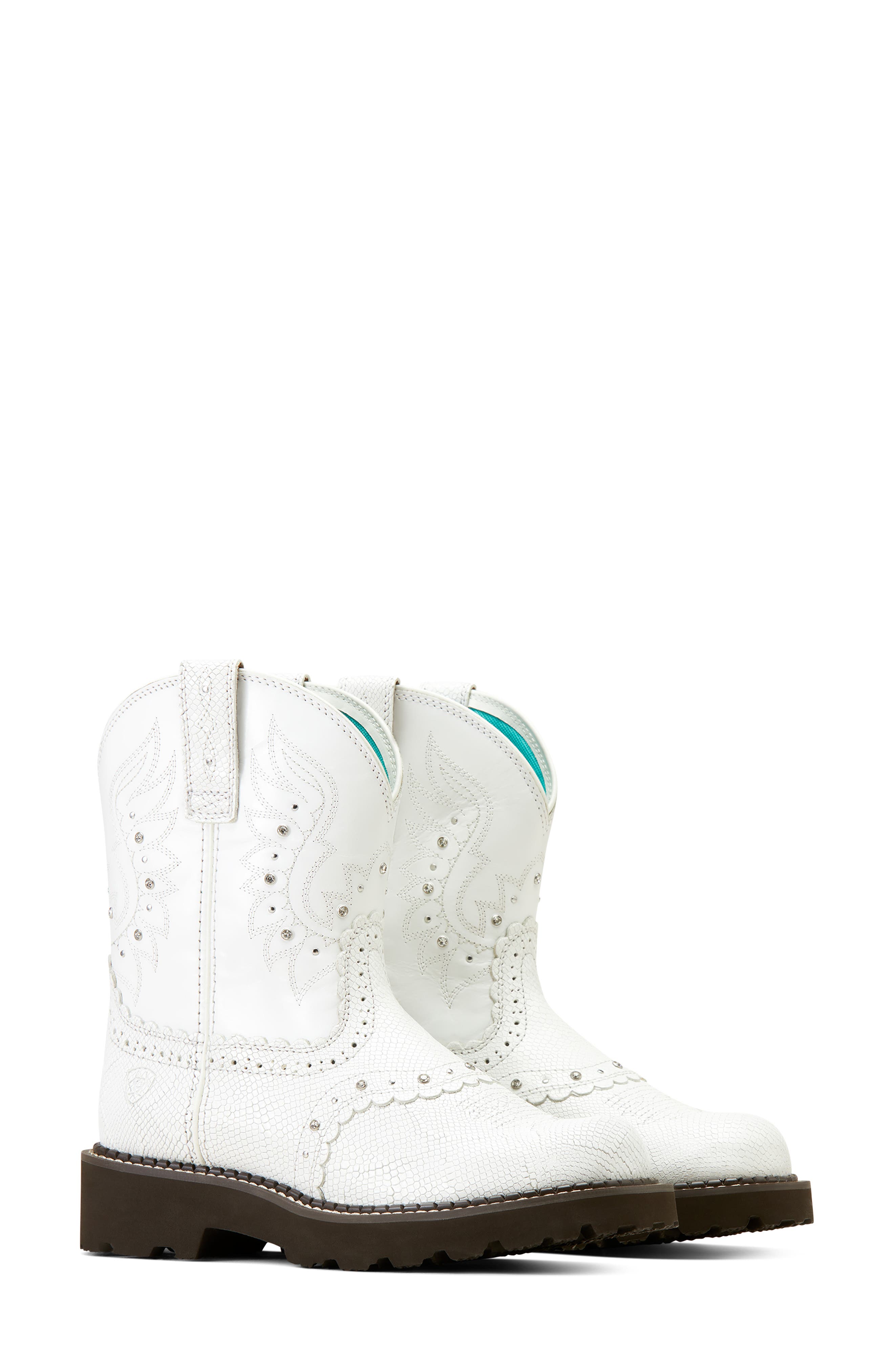 Ariat Gem Baby Western Bootie, Alternate, color, 