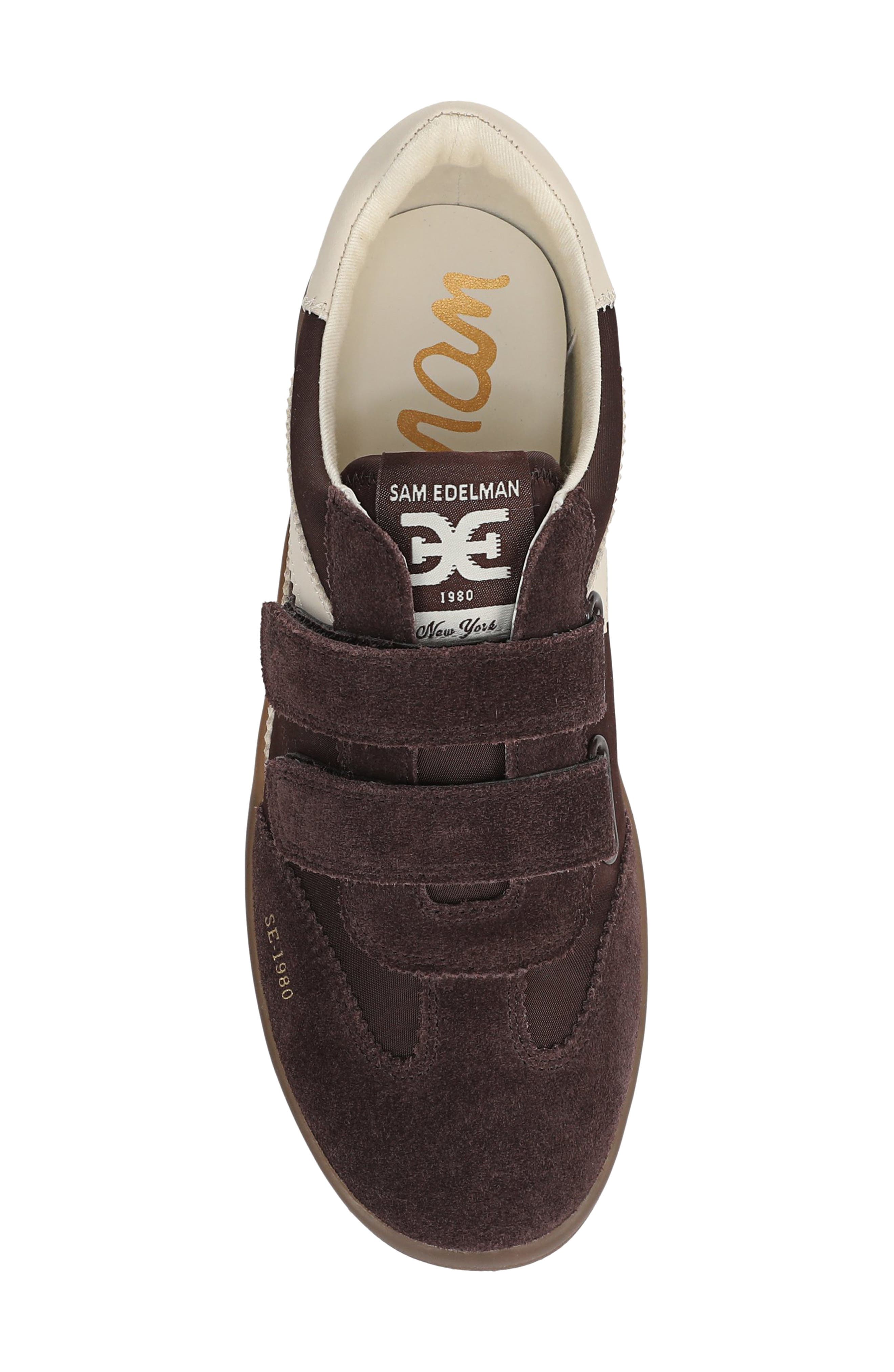 Sam Edelman Talia Sneaker, Alternate, color, Cafe Noir/ Antique White