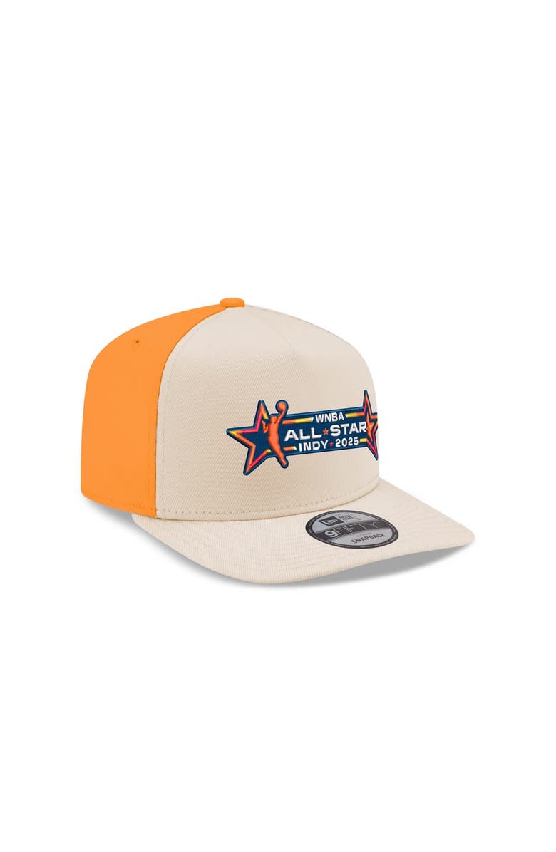 New Era Unisex New Era  White 2025 WNBA All Star Game Logo A-Frame 9FIFTY Hat, Alternate, color, 