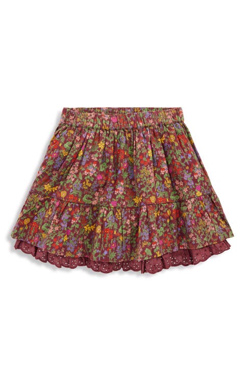 Kids' Floral Print Woven Skirt (Toddler, Little Kid & Big Kid)