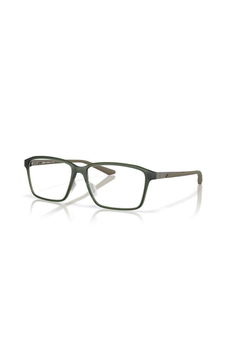 55mm Rectangle optical glasses, Main, color, Green