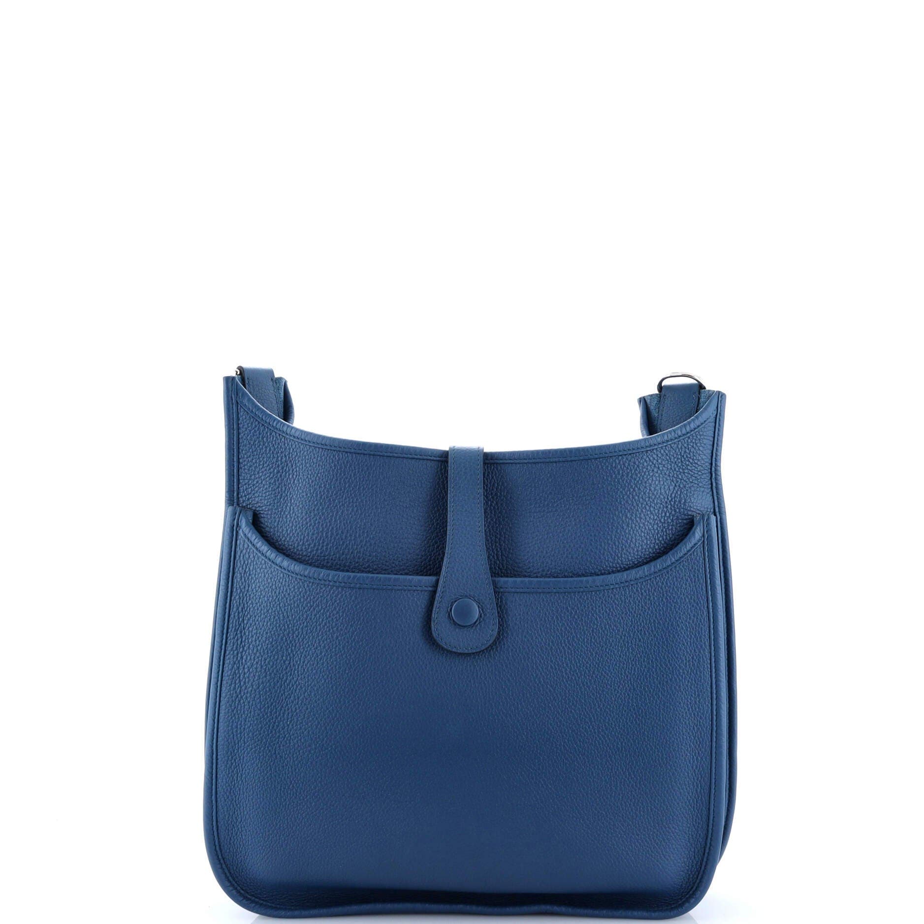 Pre-Owned Hermes Evelyne Bag Gen III Clemence GM, Alternate, color, 