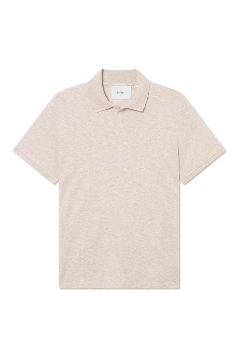 Piqué 2.0 Polo, Main, color, LIGHT SAND MELANGE