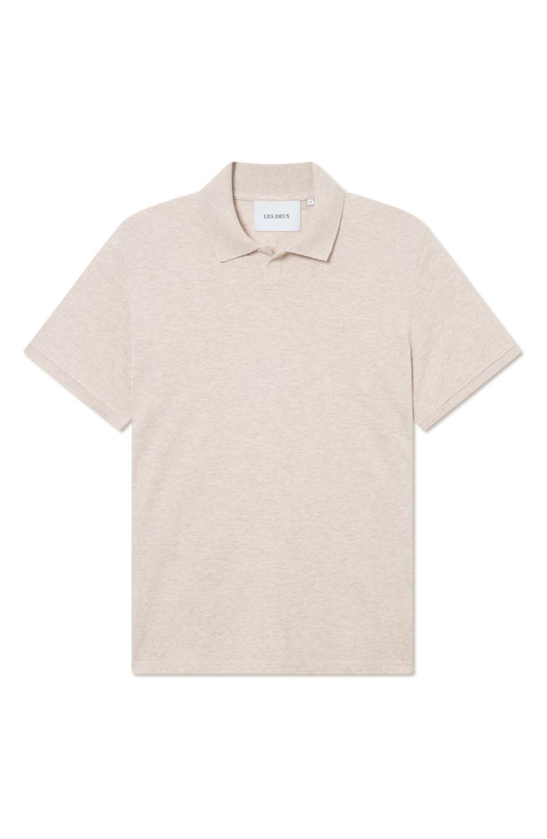 Les Deux Piqué 2.0 Polo, Main, color, Light Sand Melange