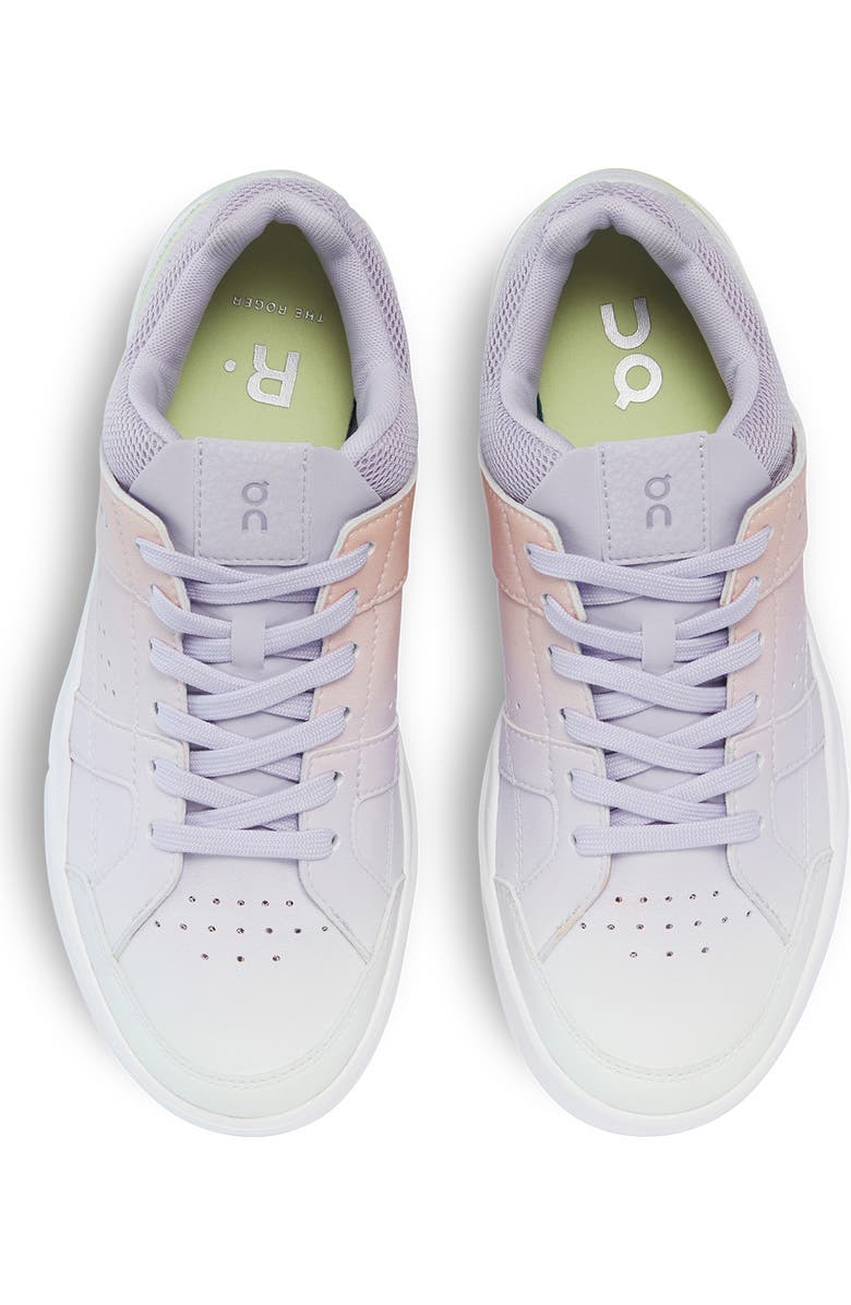 On The Roger Clubhouse Ombré Sneaker, Alternate, color, Prairie/Limelight