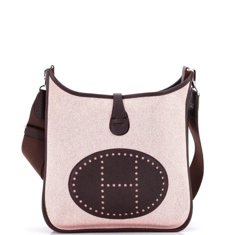 Evelyne Bag Gen III Toile and Leather PM