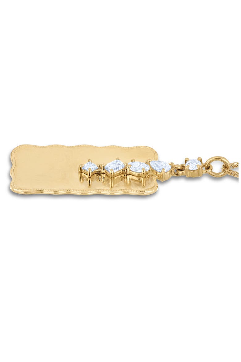 Kiera 18k Gold Diamond Pendant Necklace, Alternate, color, 18KY