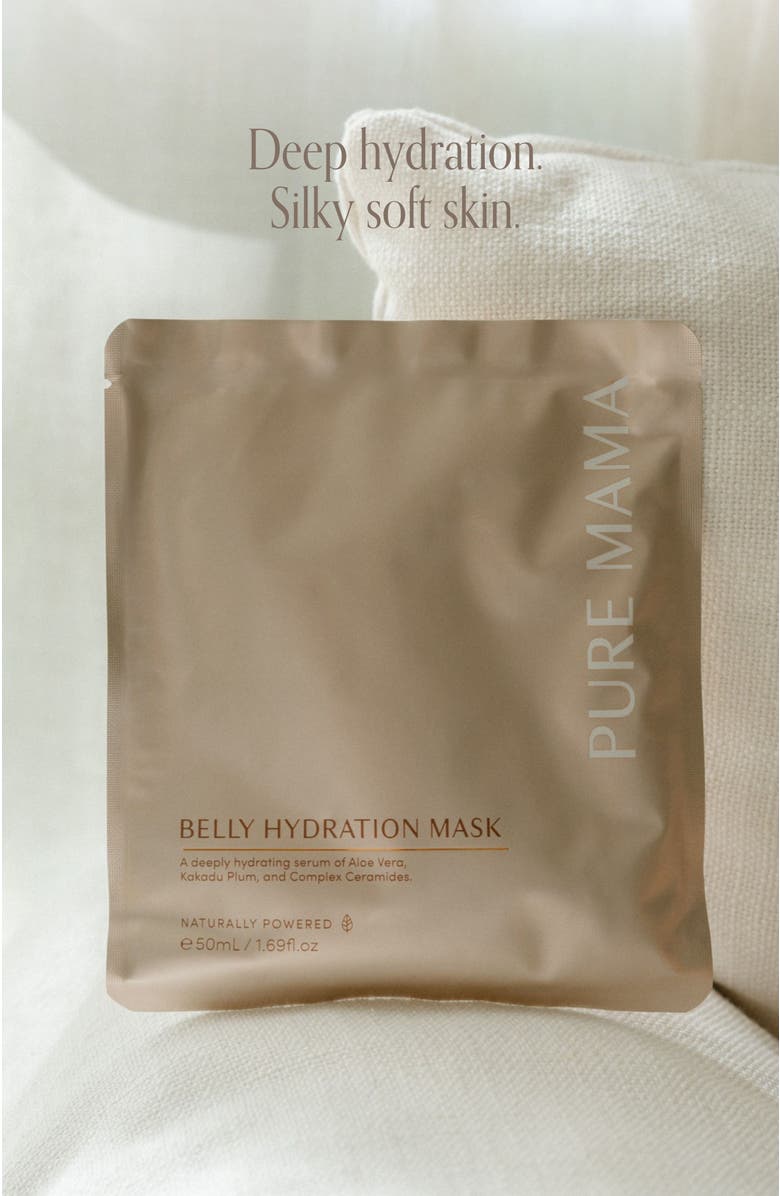 PURE MAMA Belly Hydration Mask, Alternate, color, Transparent