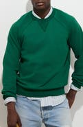 Alex Mill Raglan Cotton Fleece Sweatshirt