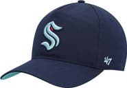 '47 Men's '47 Deep Sea Blue Seattle Kraken Primary Hitch Snapback Hat