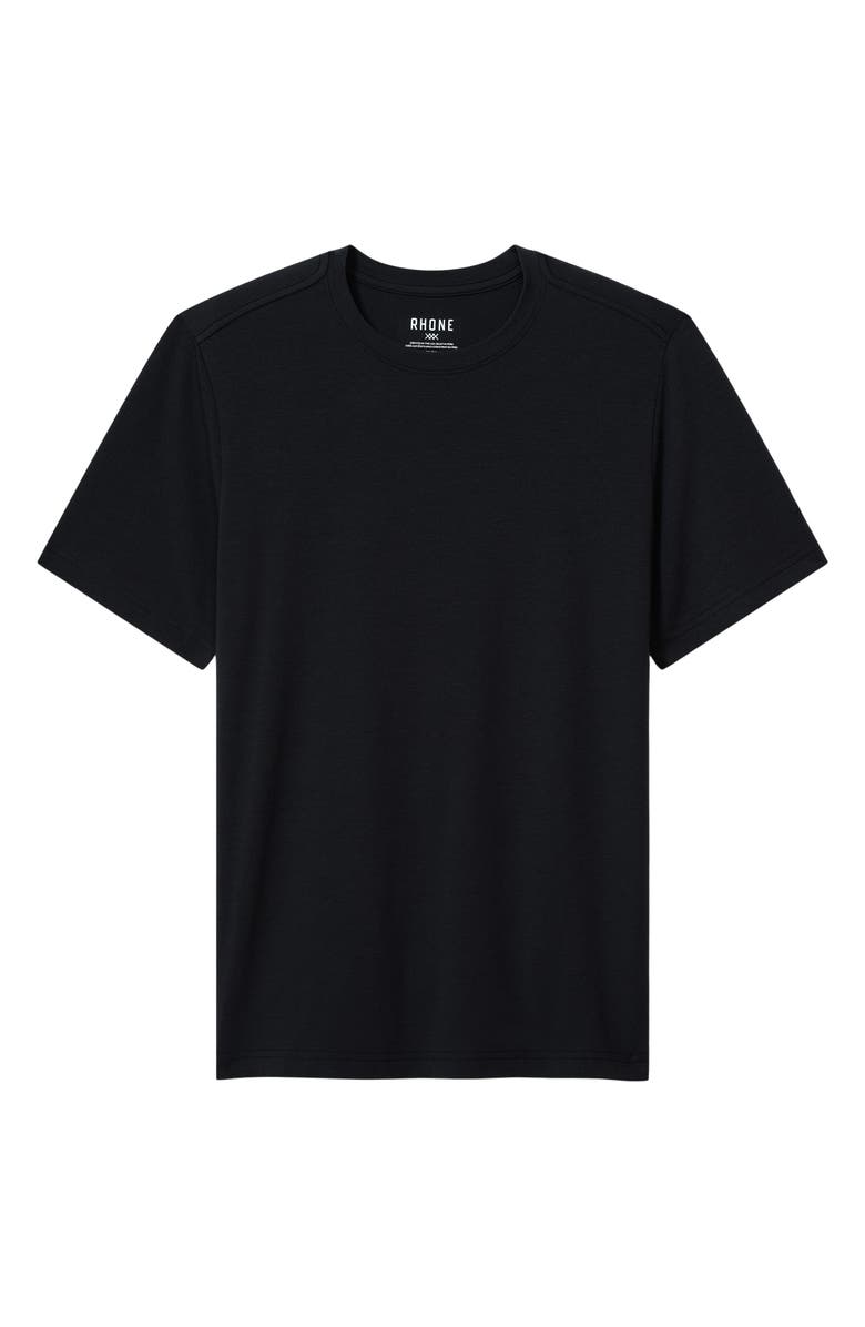 Rhone Origin Crewneck T-Shirt, Alternate, color, Black