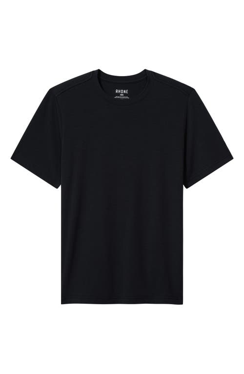 Rhone Origin Crewneck T-shirt In Black