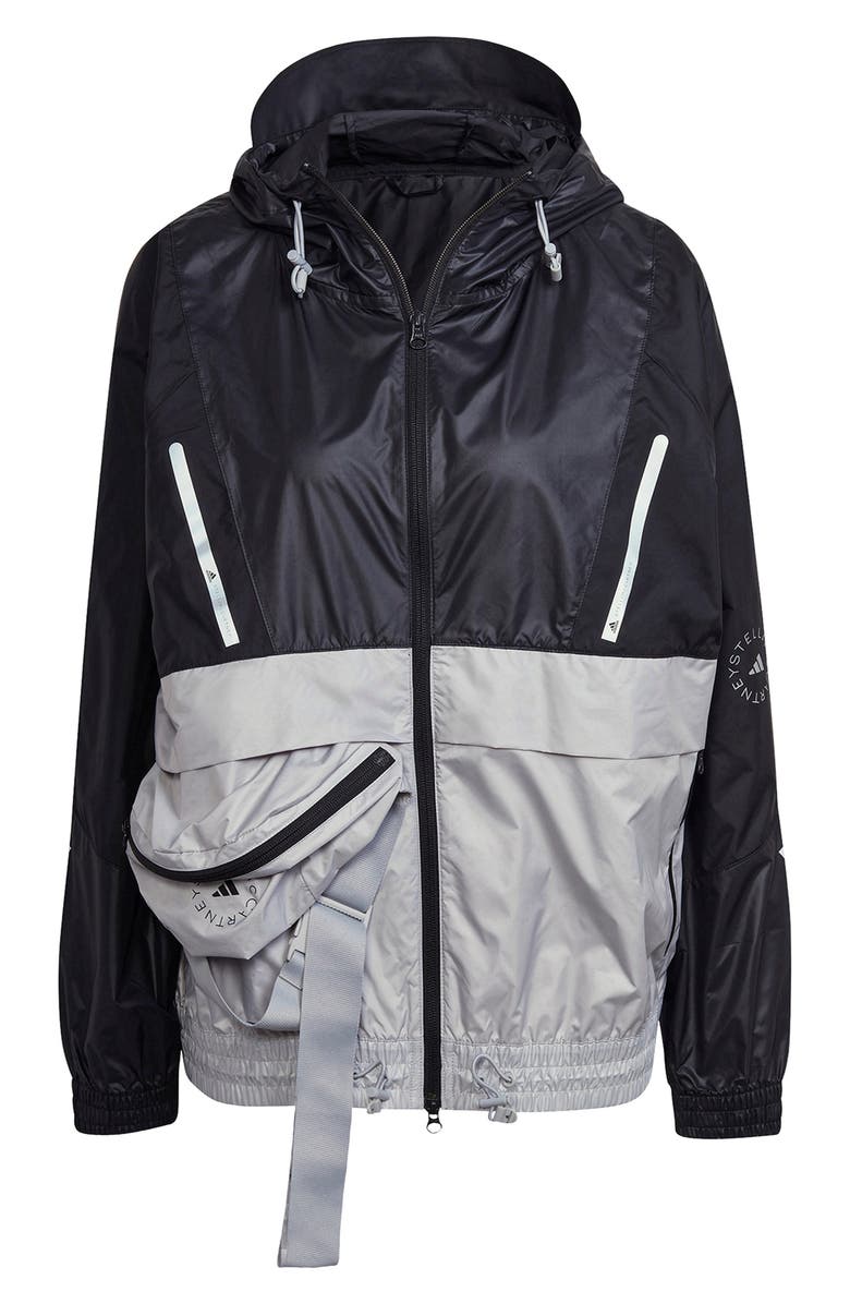 adidas by Stella McCartney ASMC Recycled Polyester Windbreaker, Alternate, color, 
