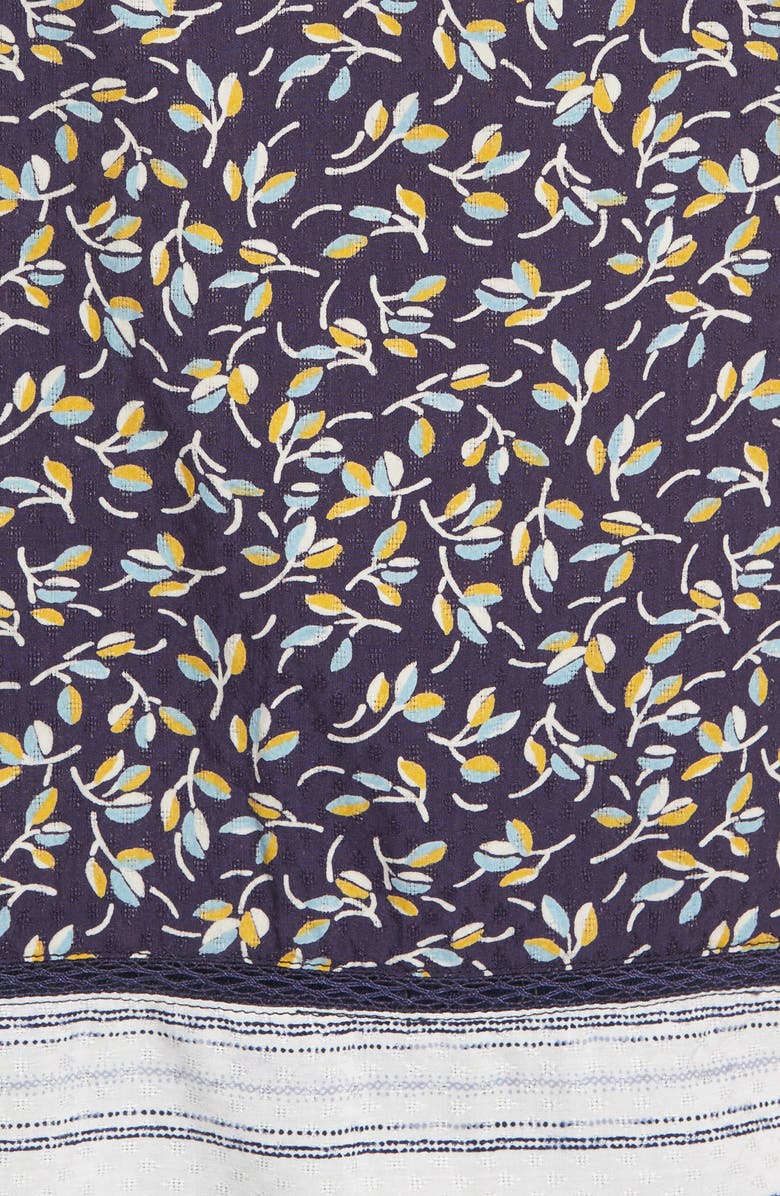 Caslon<sup>®</sup> Border Print Peasant Top, Alternate, color, 