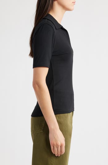 Drapey Rib Polo