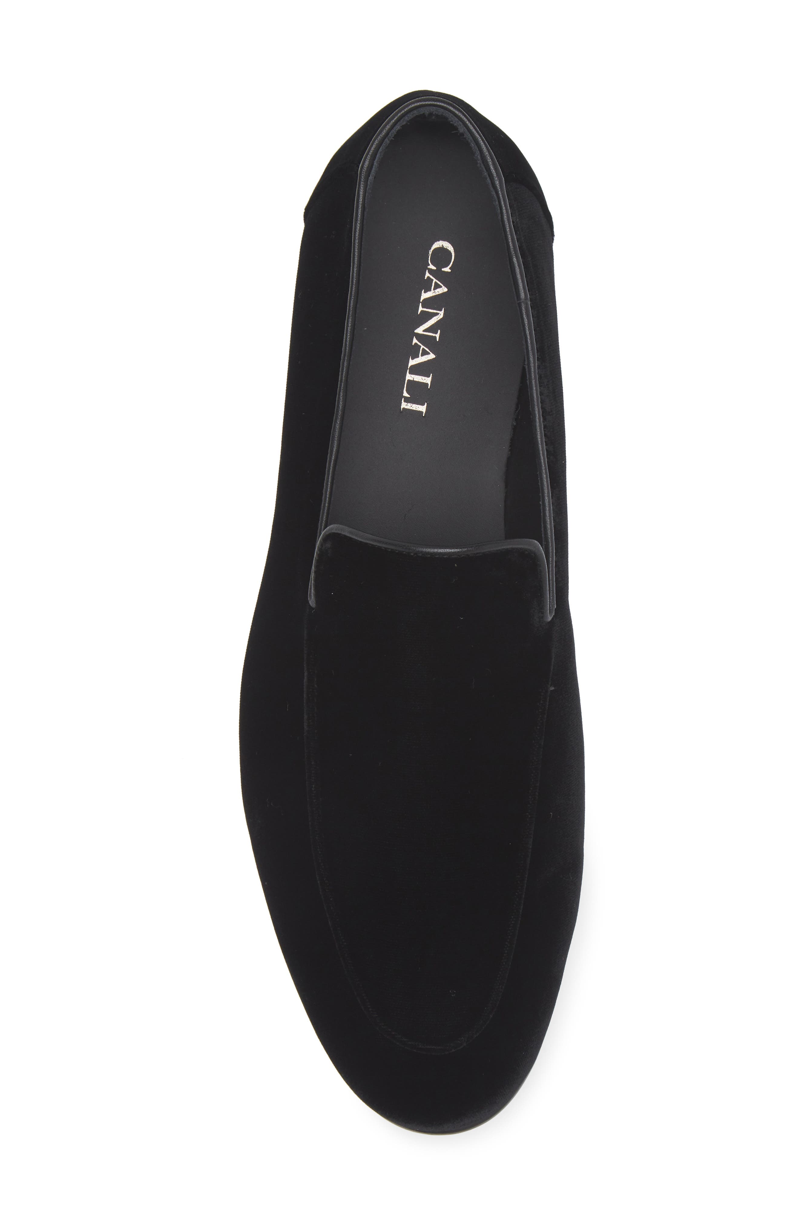 Suede Venetian Loafer, Alternate, color, BLACK