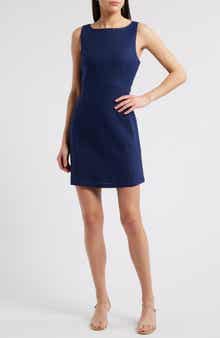 Charles Henry Sleeveless Minidress