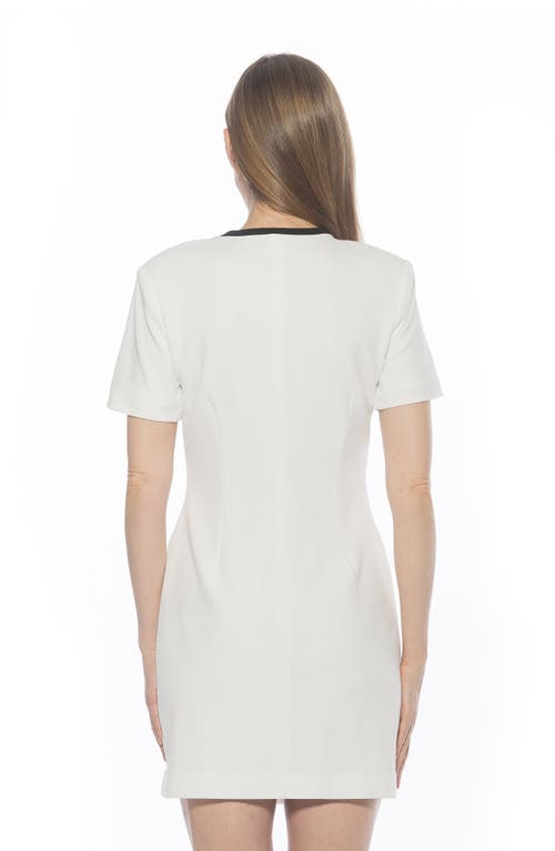 Alexia Admor Elan Sheath Dress In White