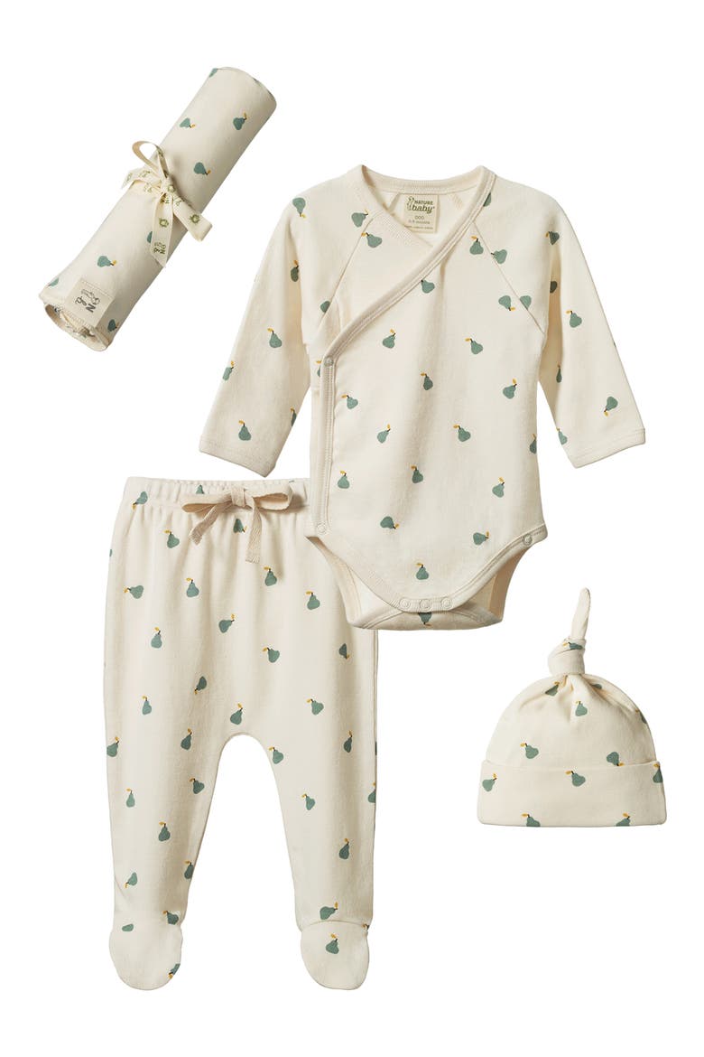 Welcome Home Gift Set, Main, color, PETITE PEAR PRINT