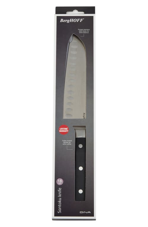 Berghoff Dina Gene 7-inch Santoku Knife In Black