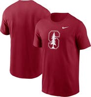 Nike Men's Nike Cardinal Stanford Cardinal Primetime Evergreen Logo T-Shirt