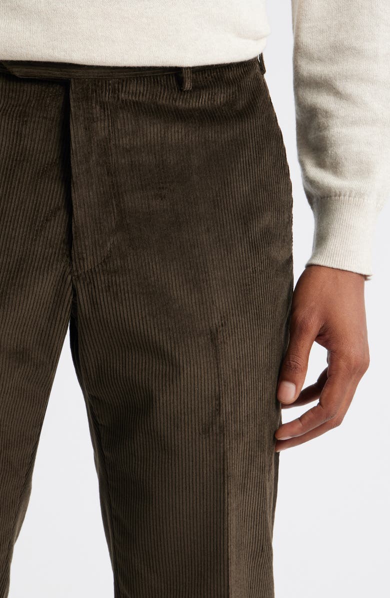 Zanella Parker Corduroy Pants, Alternate, color, Brown
