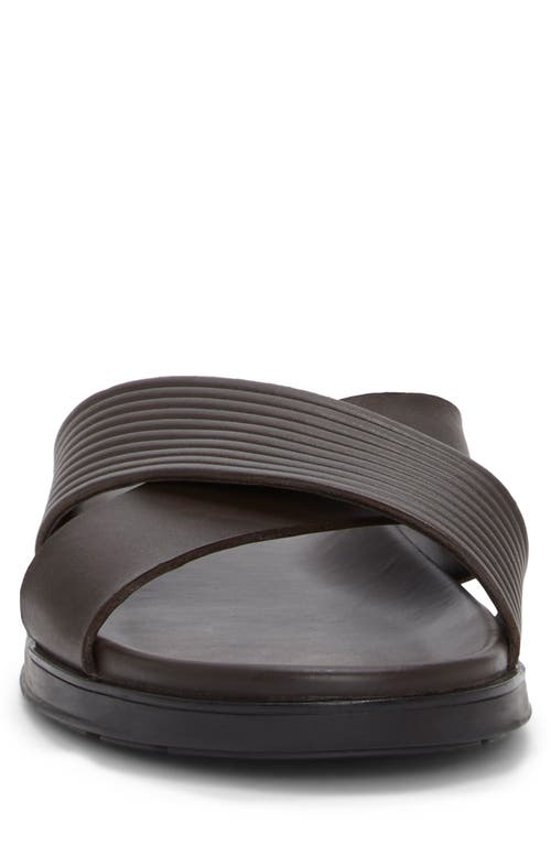 Vince Camuto Phaedra Slide Sandal In Mocha