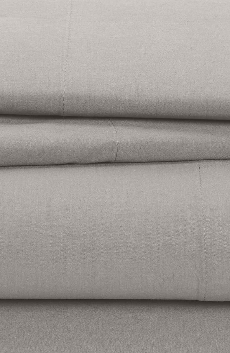 Nordstrom at Home Percale Sheet Set, Alternate, color, Grey Taupe