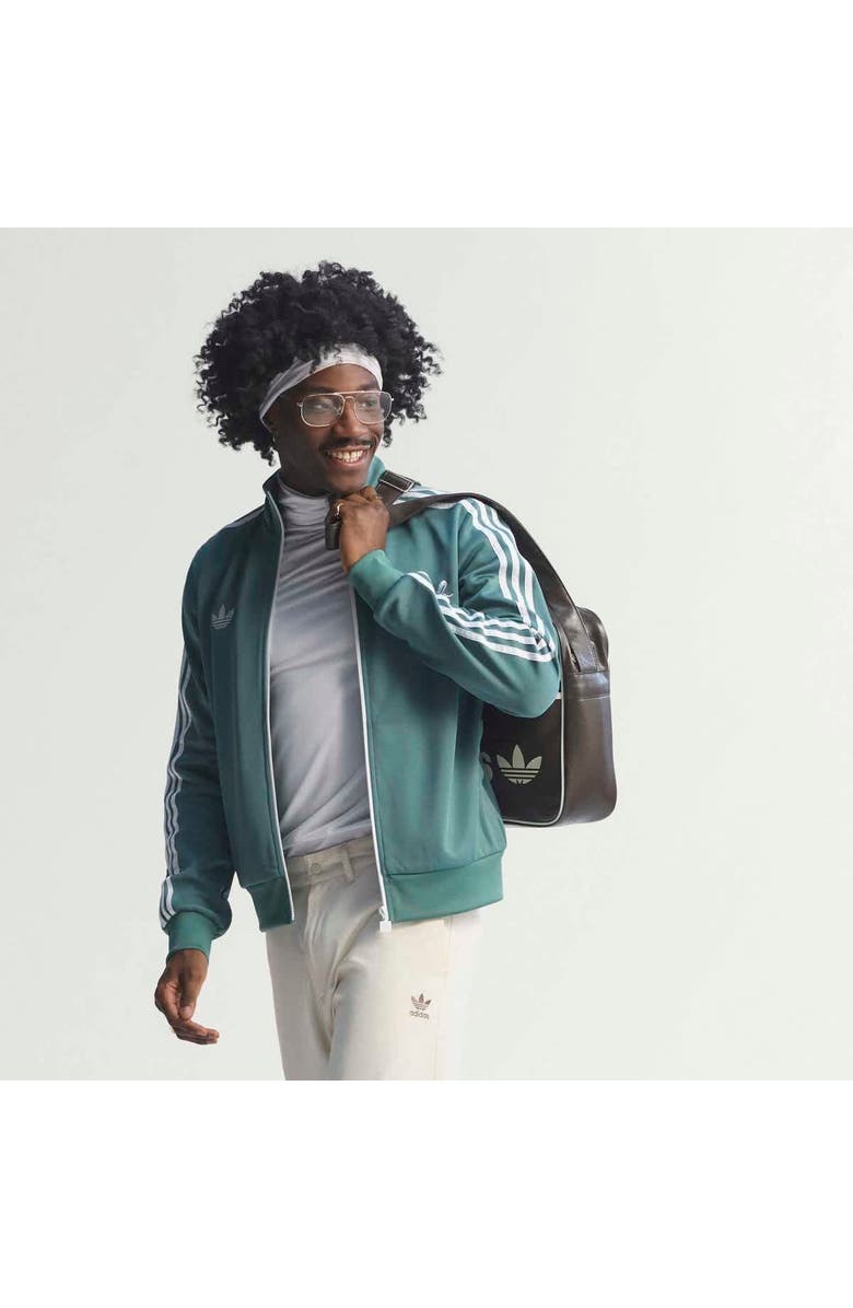 adidas Men's adidas x Bob Marley Green Jamaica National Team Full-Zip Track Jacket, Main, color, Green