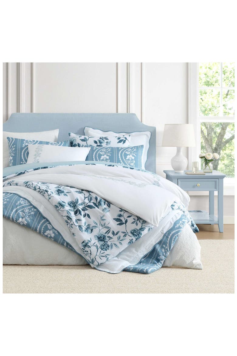 Garden Trellis 2-Piece Duvet Cover Set, Alternate, color, SPARKLING WHITE