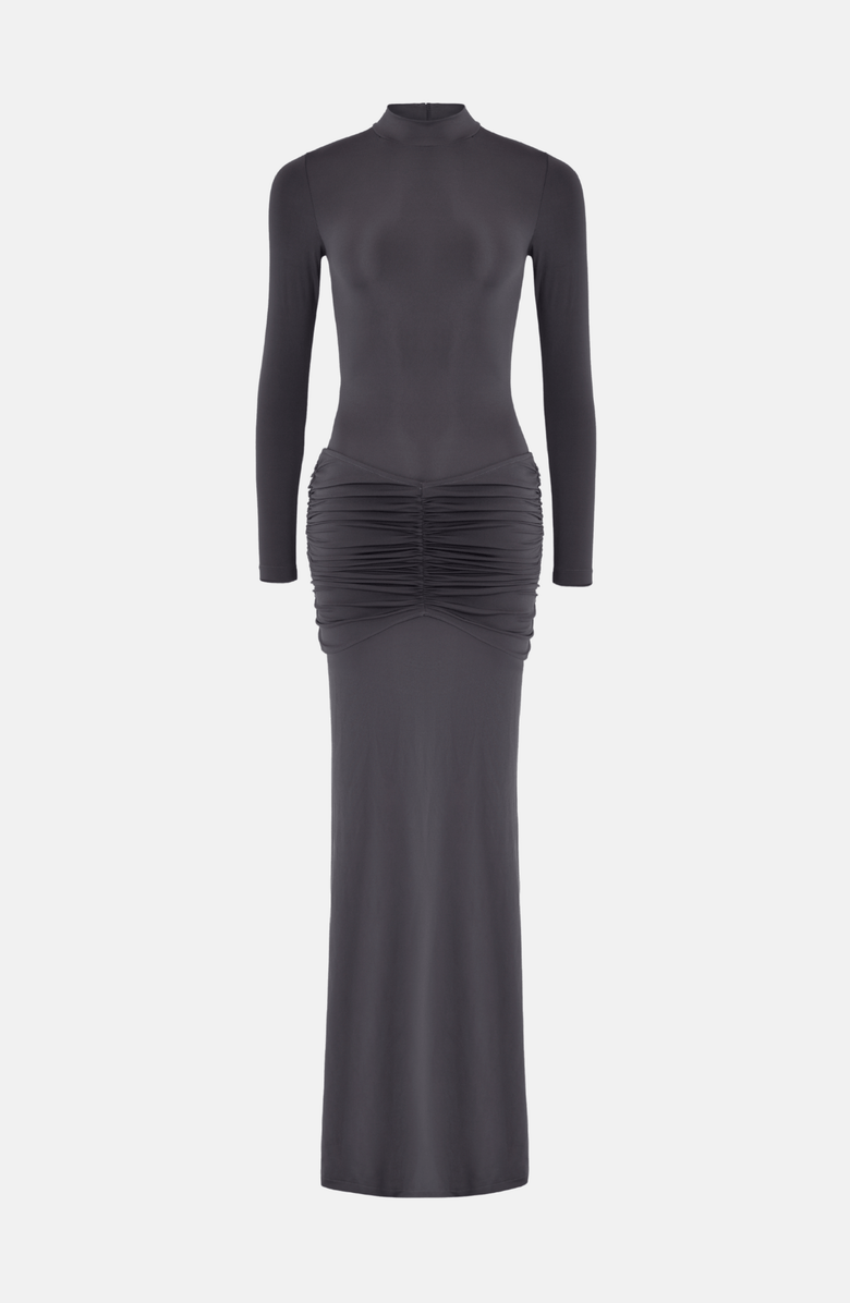 OW Collection CELIA Maxi Dress, Alternate, color, Grey