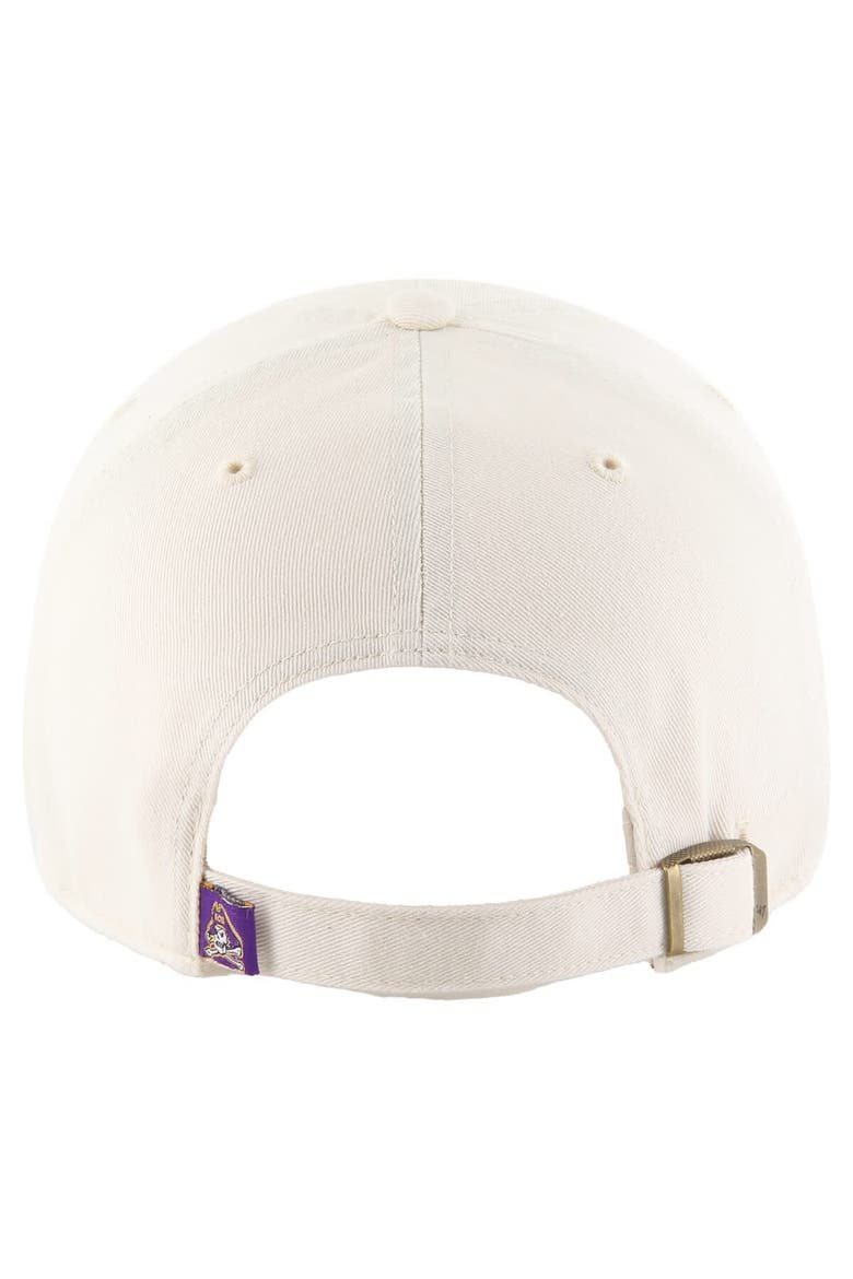 Men's '47 Natural ECU Pirates Clean Up Adjustable Hat, Alternate, color, Natural
