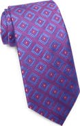Ted Baker London Consort Diamond Print Silk Blend Tie