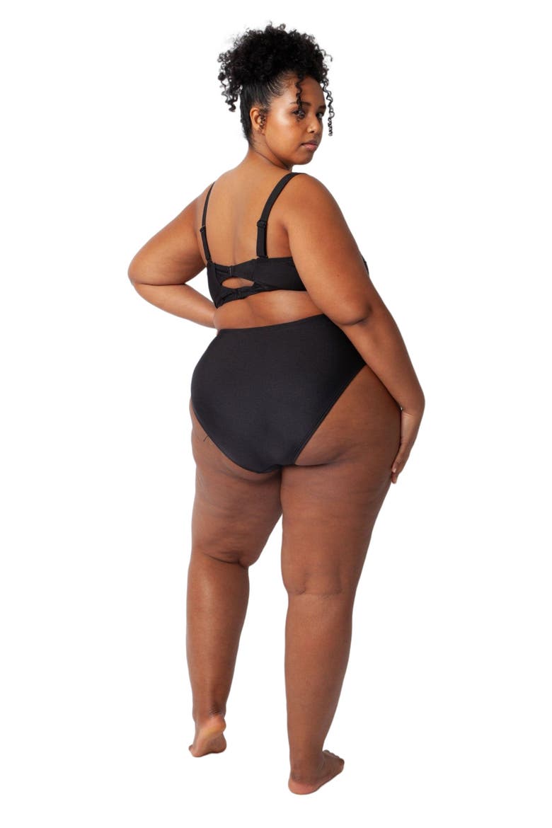 Sofia Bikini Swim Bottoms, Alternate, color, Black