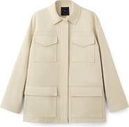 MANGO Oversize Cotton Jacket