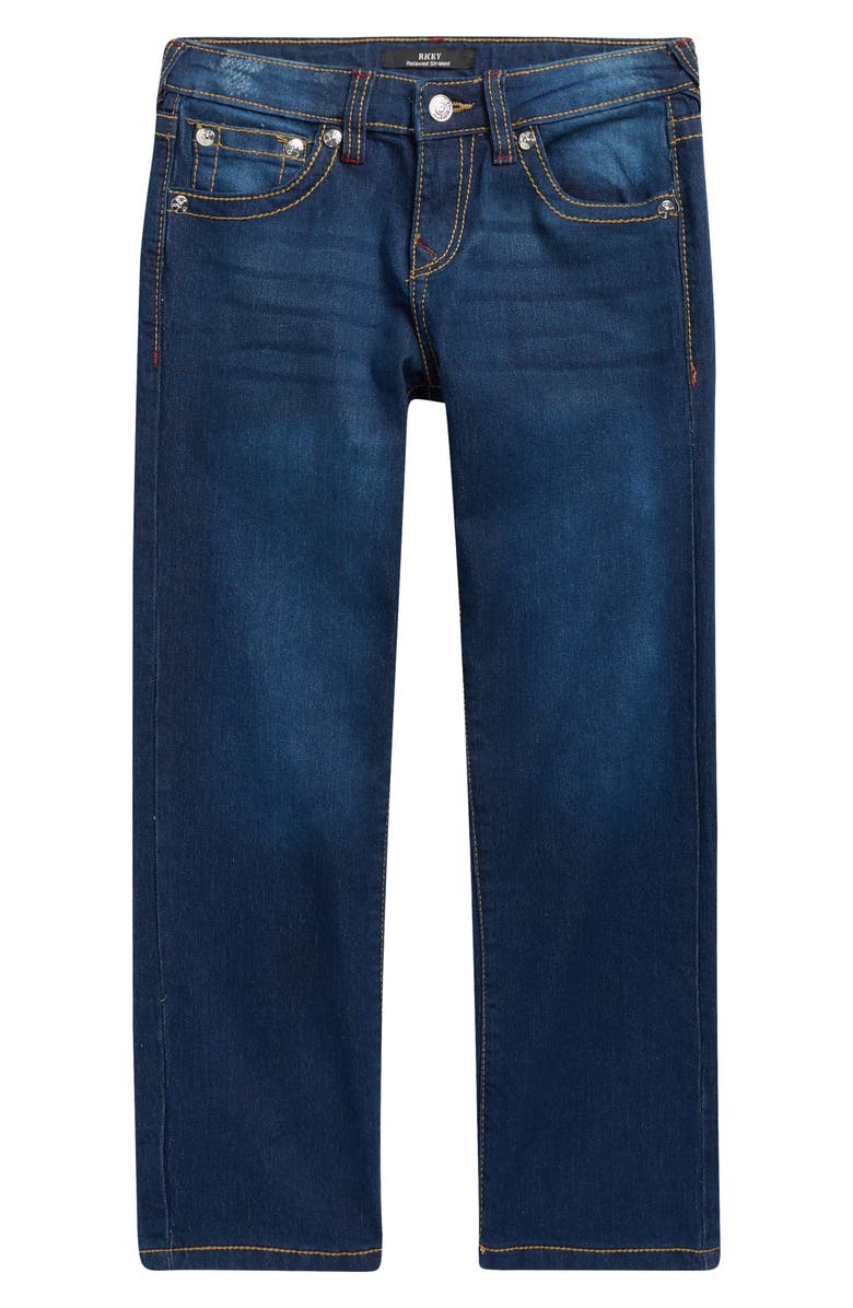 True Religion Kids' Geno Slim Fit Jeans, Main, color, Knibu