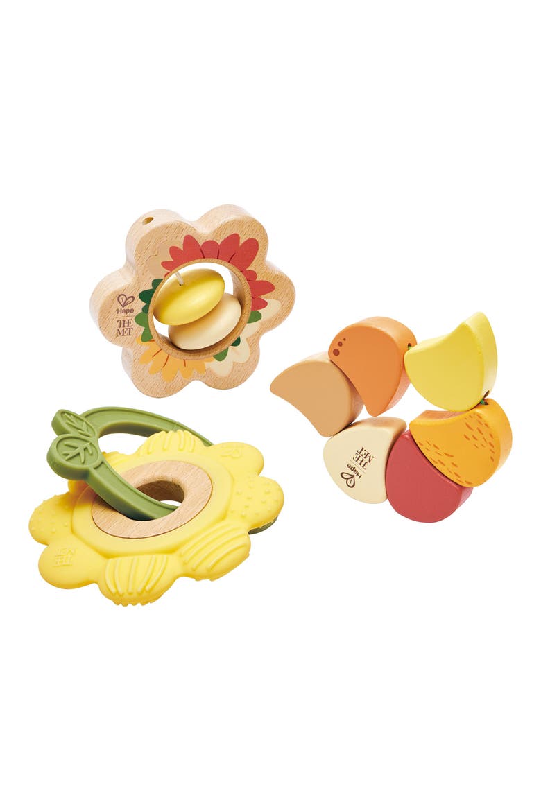 Artful Flowers Rattle Trio, Main, color, MULTI