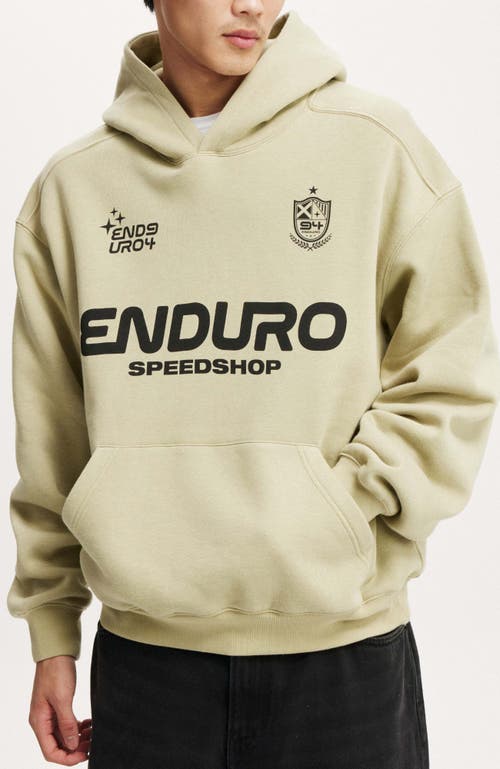 COTTON ON BOX FIT GRAPHIC HOODIE