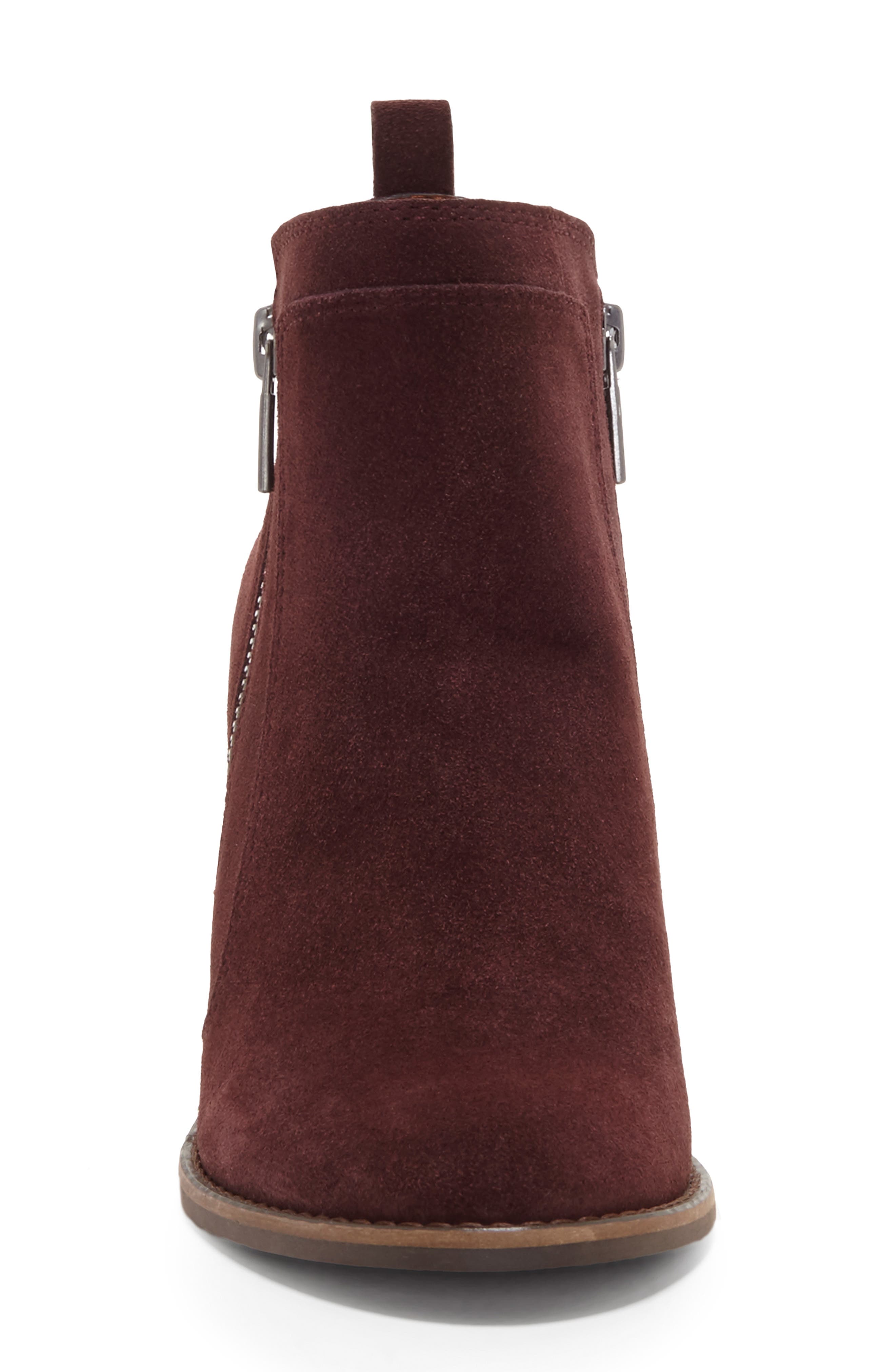 Yahir Wedge Bootie, Alternate, color, RAISIN SUEDE