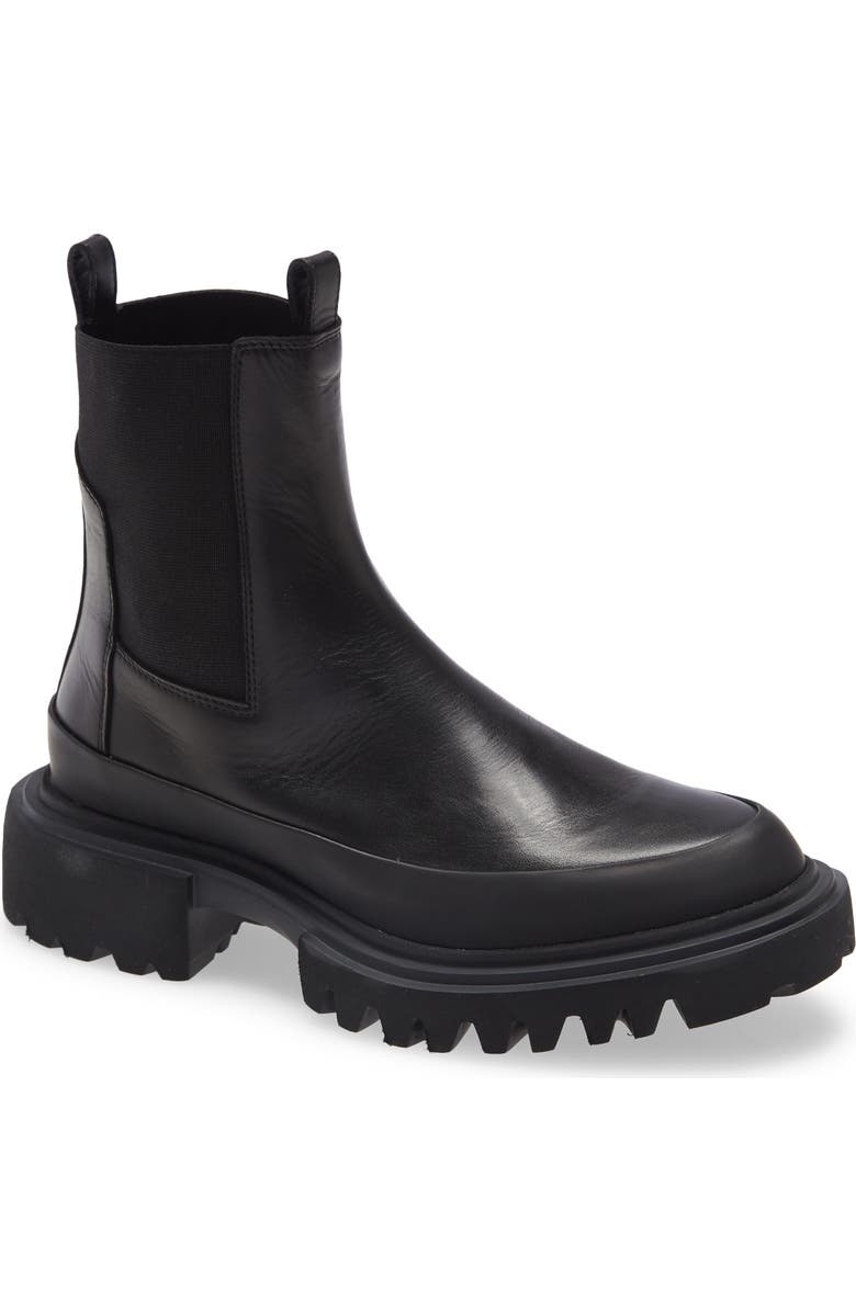AllSaints Harlee Lug Sole Chelsea Boot, Main, color,
