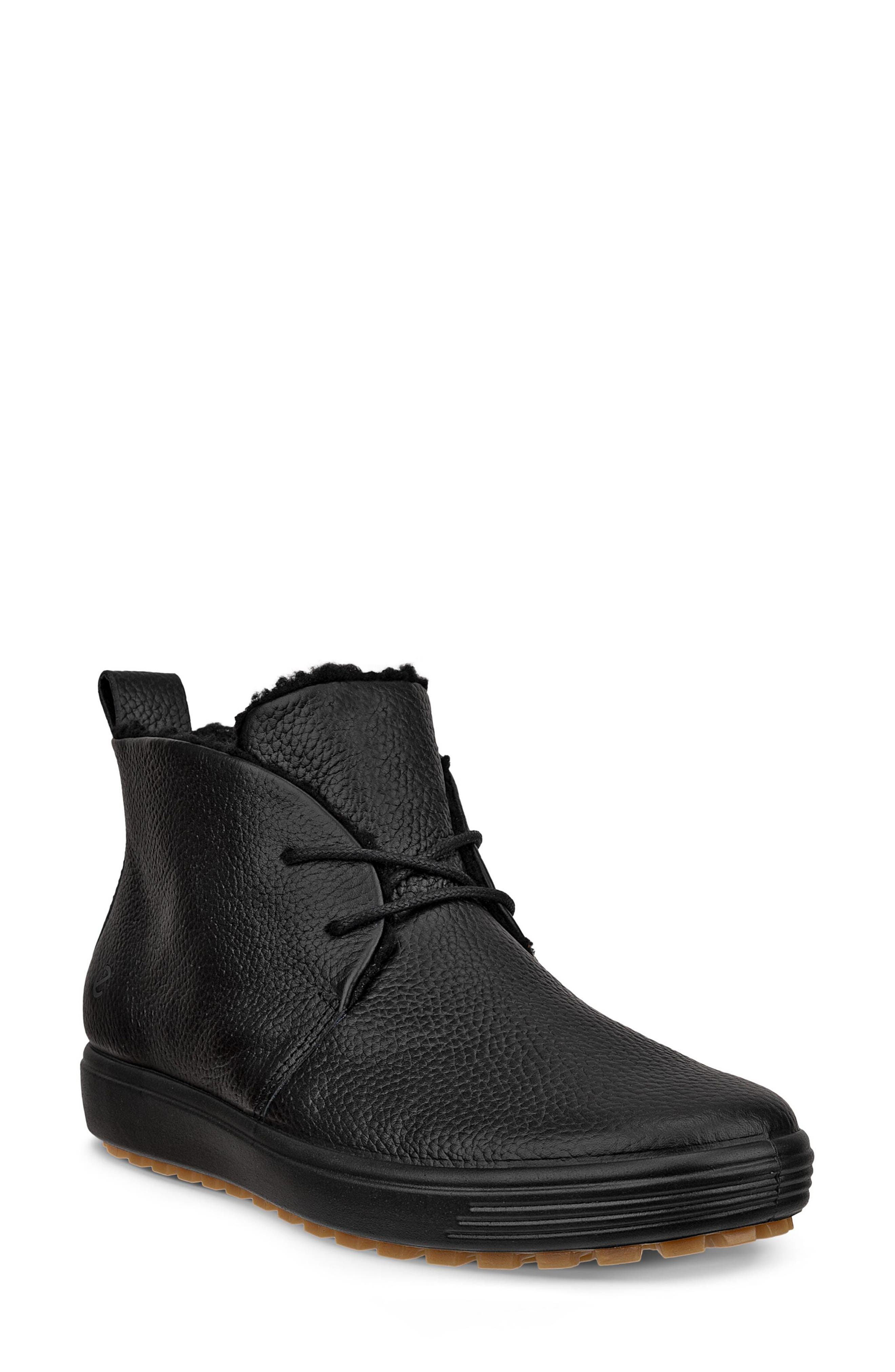 ECCO Soft 7 Tred Faux Shearling Ankle Boot