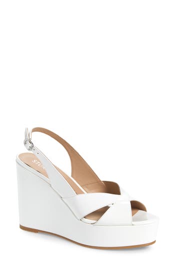 Stuart Weitzman Carmen Wedge Sandal