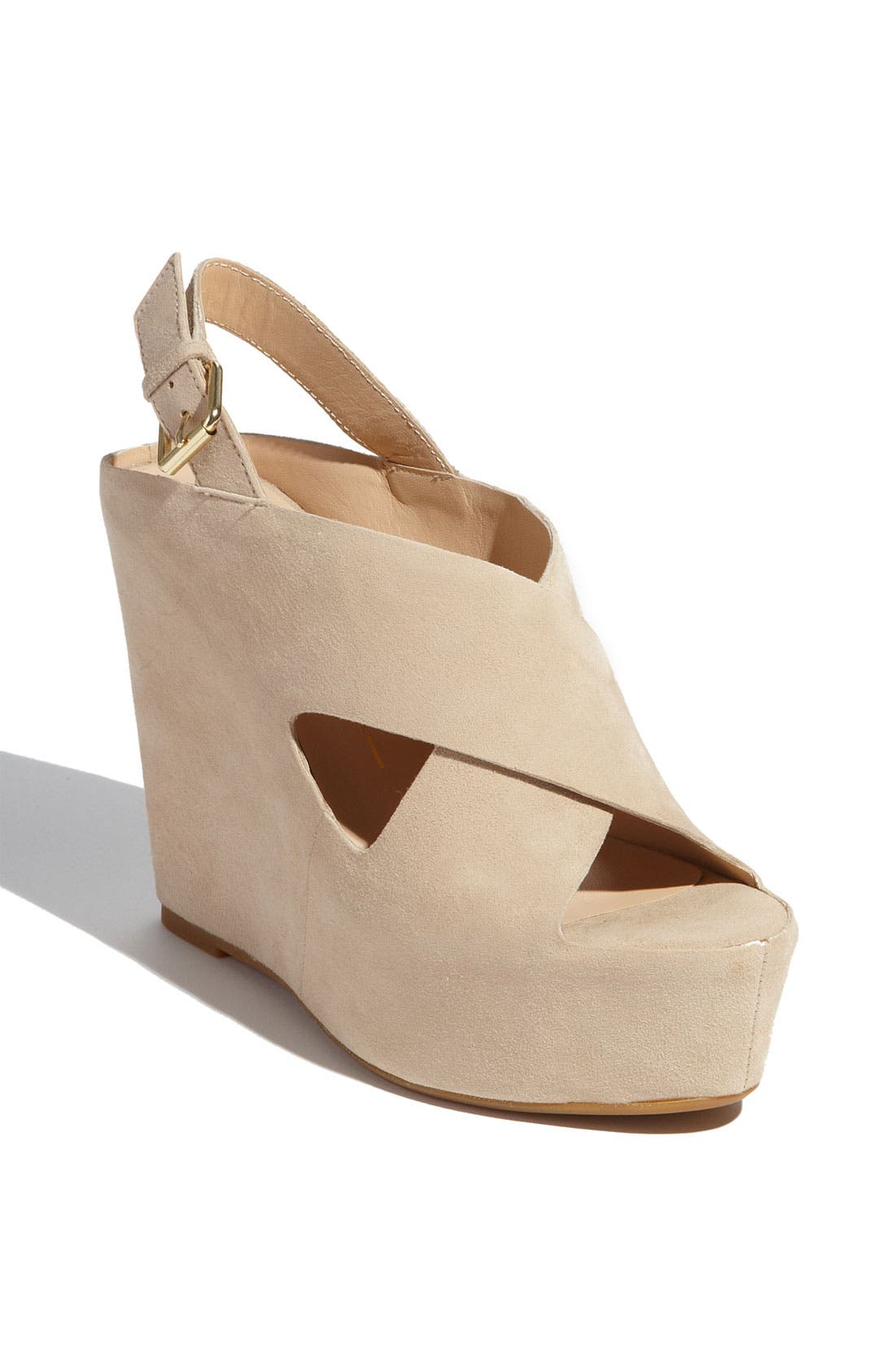 'Julie' Sandal, Main, color, NUDE SUEDE
