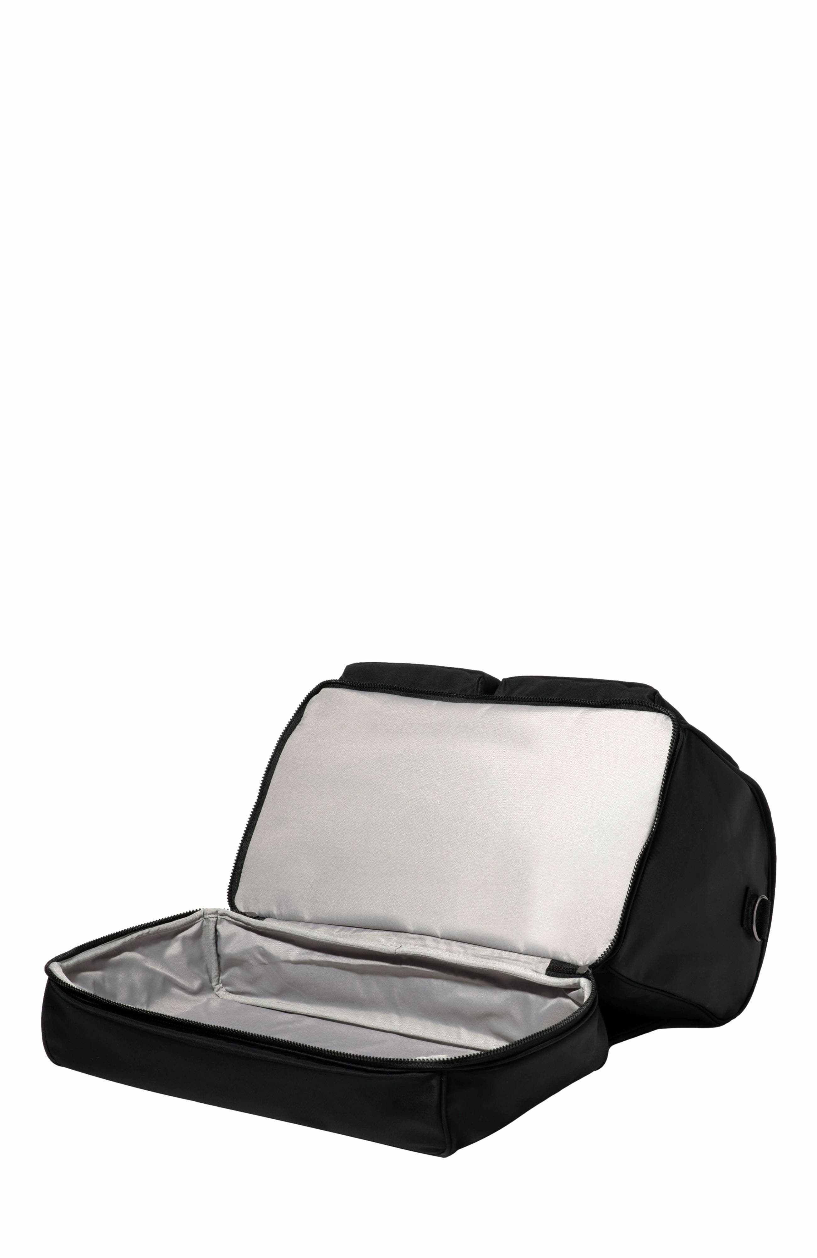 BAGGALLINI Deluxe Fifth Avenue Weekender Bag, Alternate, color, Black Twill